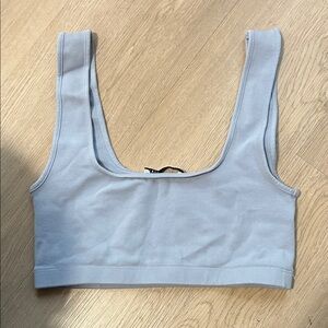 Light Blue Zara Bra Top
